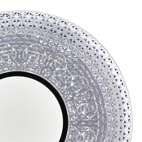 картинка Потолочный светильник светодиодный с пультом регулировкой яркости и цветовой температуры LED LAMPS 81236 RGB от магазина BTSvet