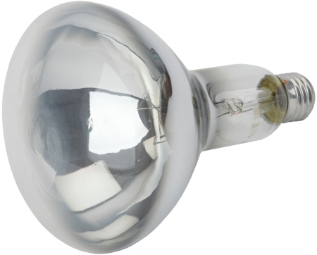 Инфракрасная лампа ЗРА ИКЗ 220-250 R127 Е27 / E27 для обогрева животных и освещения 250 Вт