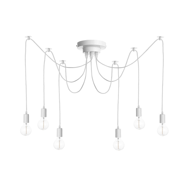 Потолочная люстра Spider LOFT1162W/6