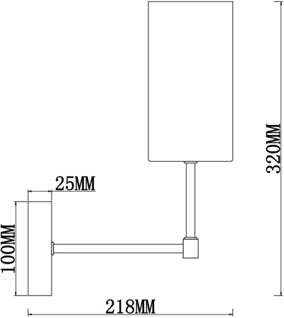 картинка Бра настенное Agnes FR5184WL-01BS от магазина BTSvet