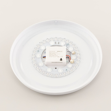 картинка Потолочный светильник светодиодный с пультом, регулировкой цветовой температуры и яркости, ночным режимом Астрон CL733330G RGB от магазина BTSvet