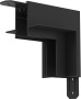 картинка Угловое соединение стена-потолок встраиваемый Smart, черный TR2118-BK от магазина BTSvet