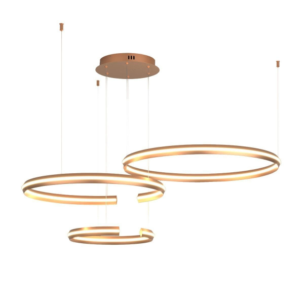 Подвесная люстра светодиодная с пультом и управлением смартфоном регулировкой яркости Smart Gap 90280/3