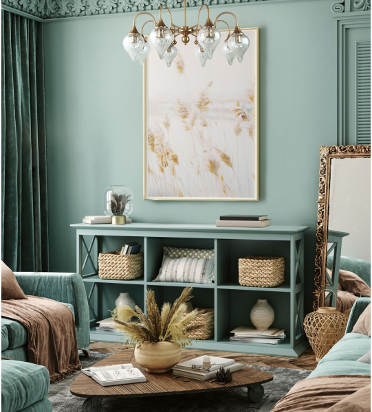 картинка Потолочная люстра на штанге Аманда 481014708 от магазина BTSvet