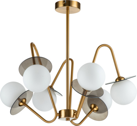 картинка Люстра потолочная на штанге Jazz V000165 (11020/6R Brass) от магазина BTSvet