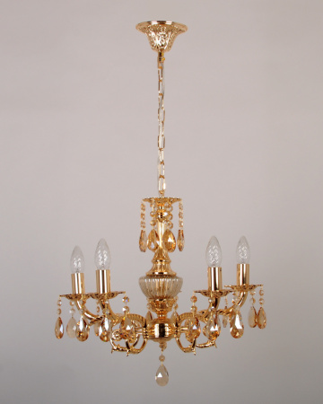 картинка Подвесная люстра Sylvia L.8110-5GO от магазина BTSvet