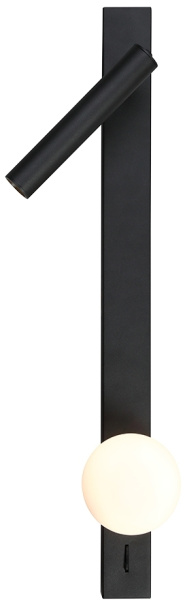 Настенный светильник Joseph A2172AP-2BK