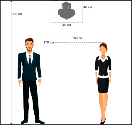 картинка Подвесная люстра Salentino E 1.5.40.100 G от магазина BTSvet