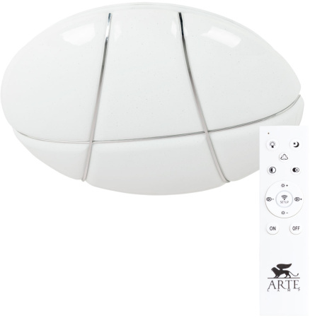 картинка Потолочная люстра светодиодная с пультом Biscotti A2677PL-72CC от магазина BTSvet