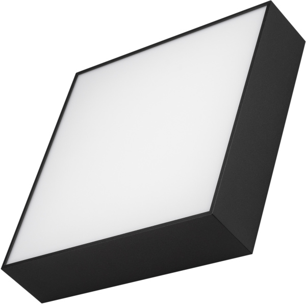 Потолочный светильник LED прямоугольный SP-QUADRO-S250x250-25W Day4000 (BK, 120 deg, 230V) (Arlight, IP40 Металл, 3 года) 034789