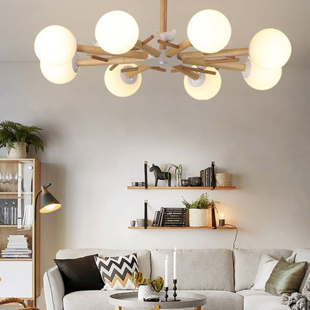 картинка Потолочная люстра FINCH 8 от магазина BTSvet