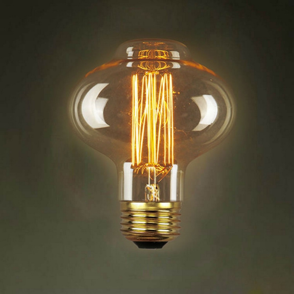 картинка Ретро лампочка накаливания Эдисона груша E27 40W 2400-2800K 8540-SC от магазина BTSvet