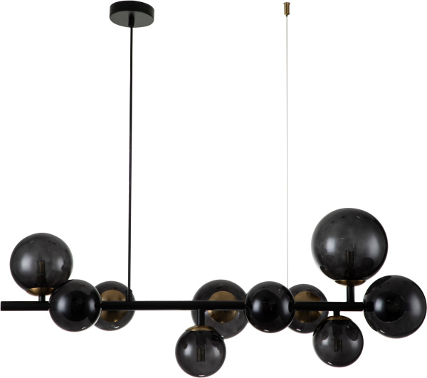 картинка Люстра подвесная Molecola V000196 (11018/10P Black) от магазина BTSvet
