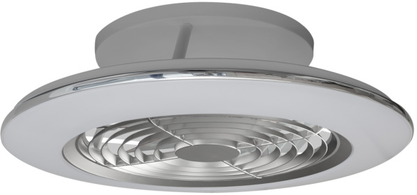 Потолочная люстра светодиодная с вентилятором с пультом и управлением смартфоном регулировкой цветовой температуры и яркости Alisio 7494