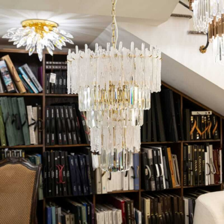 картинка Подвесная люстра каскадная Glacier L05012.92 от магазина BTSvet