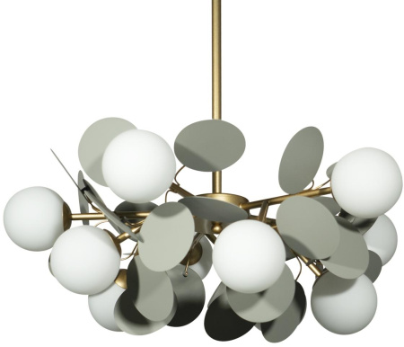 картинка Потолочная люстра светодиодная Matisse 10008/10 Grey от магазина BTSvet