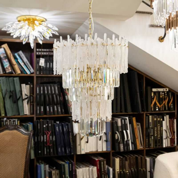 картинка Подвесная люстра каскадная Glacier L05012.92 от магазина BTSvet