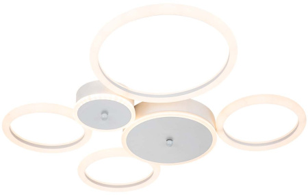 картинка Потолочная люстра Saturn 10268/6 LED*72W White от магазина BTSvet