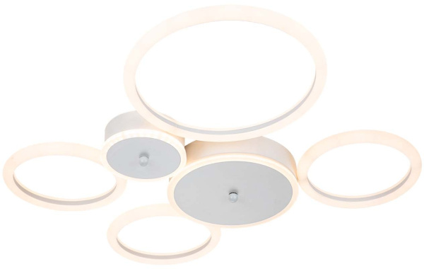 картинка Потолочная люстра Saturn 10268/6 LED*72W White от магазина BTSvet