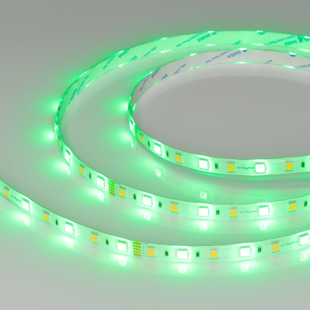 картинка Светодиодная лента RTW-SE-B60-10mm 24V RGBW-Day (14.4 W/m, IP65, 5060, 5m) (Arlight, Открытый) 034154 от магазина BTSvet