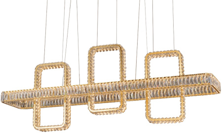 Подвесной светильник светодиодный 8230 8233+1/S gold NEW