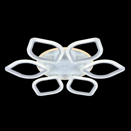 картинка Потолочная люстра светодиодная с пультом и управлением смартфоном регулировкой цветовой температуры и яркости RGB Ромби Смарт CL236A160E от магазина BTSvet