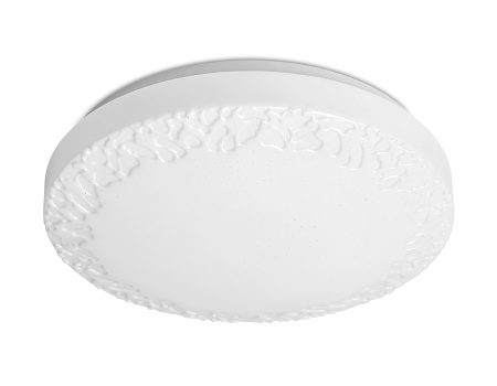 картинка Потолочный светильник светодиодный с пультом регулировкой цветовой температуры и яркости с ночным режимом ORBITAL FF22 от магазина BTSvet