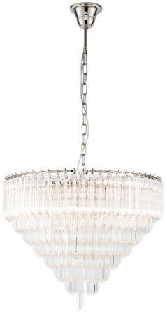 картинка Подвесная люстра хрустальная Manhattan 051D-6 nickel от магазина BTSvet