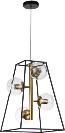 картинка Люстра подвесная Faccetta V000107 (13005/B/4P Black) от магазина BTSvet