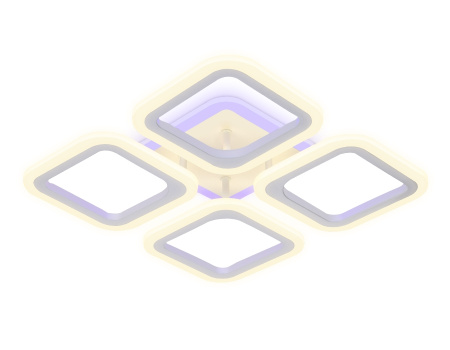 картинка Потолочная люстра светодиодная с пультом регулировкой яркости и цветовой температуры ночным режимом Acrylica Original FA441 от магазина BTSvet