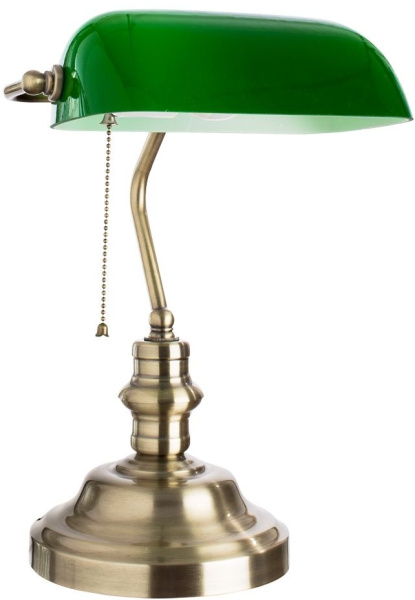 Настольная лампа Banker A2492LT-1AB
