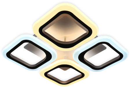 картинка Потолочная люстра светодиодная с пультом регулировкой цветовой температуры и яркости Acrylica FA4371 от магазина BTSvet