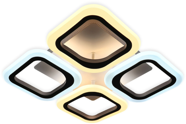 картинка Потолочная люстра светодиодная с пультом регулировкой цветовой температуры и яркости Acrylica FA4371 от магазина BTSvet