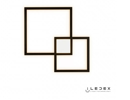 картинка Настенно-потолочный светильник светодиодный Galaxy X046224 24W 3000K BK от магазина BTSvet