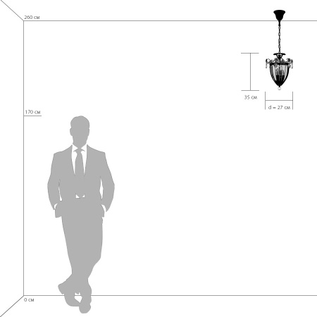 картинка Подвесная люстра SCHON 790032 от магазина BTSvet