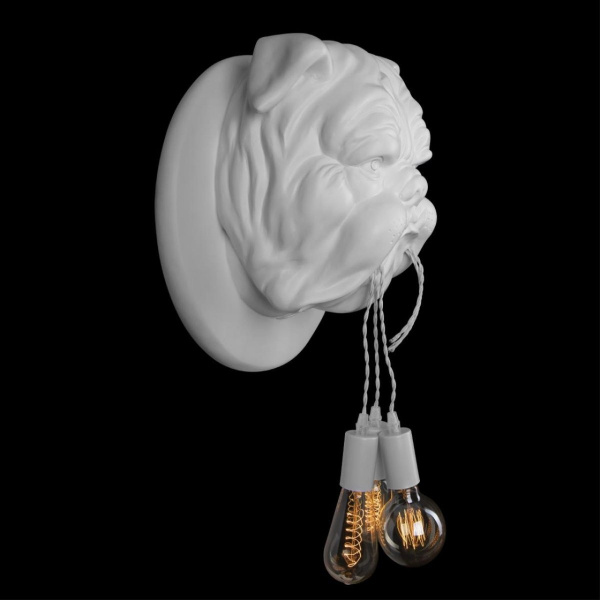 картинка Настенный светильник Bulldog 10177 White от магазина BTSvet