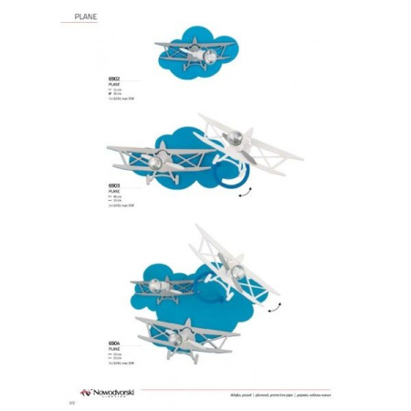 картинка Детский спот Plane 6902 от магазина BTSvet