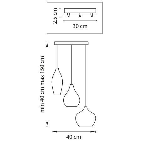 картинка Каскадный подвесной светильник SIMPLE LIGHT 803051 от магазина BTSvet