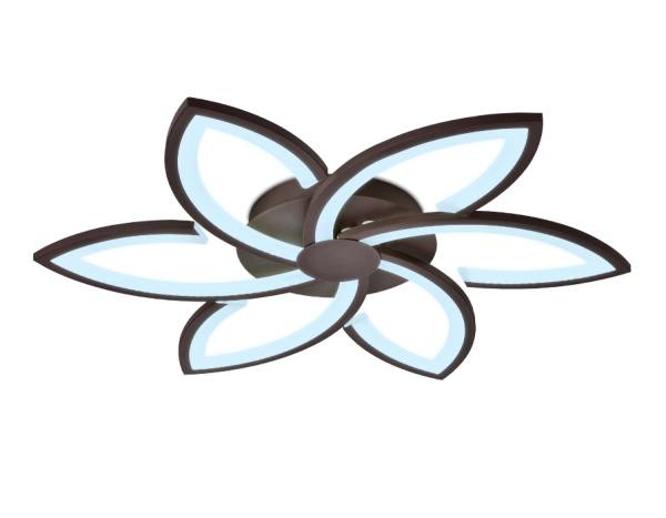 картинка Потолочная люстра светодиодная с пультом регулировкой цветовой температуры и яркости с ночным режимом ACRYLICA FA447 от магазина BTSvet