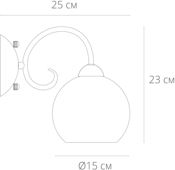 картинка Бра A9317AP-1AB от магазина BTSvet