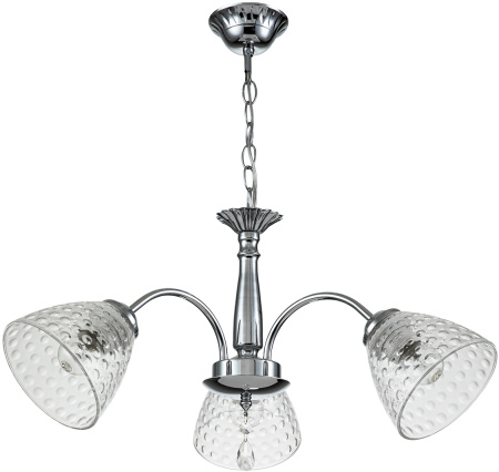 картинка Подвесная люстра Freesia 658/3PL E27*40W Chrome от магазина BTSvet