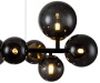 картинка Люстра подвесная Molecola V000196 (11018/10P Black) от магазина BTSvet