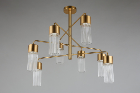 картинка Люстра потолочная на штанге Cesana OML-67107-08 от магазина BTSvet