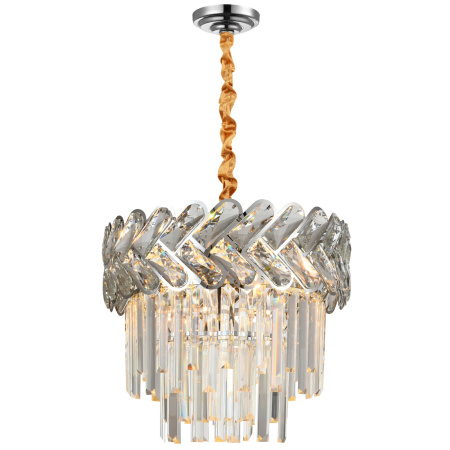 Подвесная люстра хрустальная ARMOUR 81436/6C CHROME