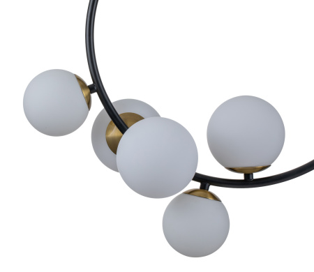 картинка Люстра подвесная Nuvole V000088 (11002/6P Black) от магазина BTSvet