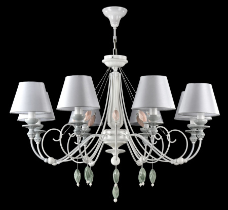 картинка Люстра 2 в 1 подвесная/потолочная Adelia ARM540-08-W от магазина BTSvet