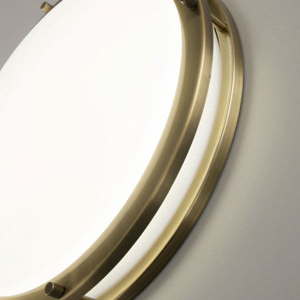 картинка Настенно-потолочный светильник светодиодный с диммером Бостон CL709323N IP44 от магазина BTSvet