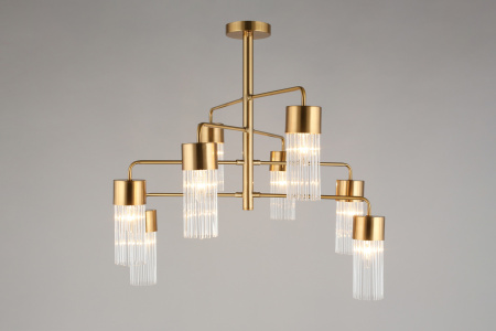 картинка Люстра потолочная на штанге Cesana OML-67107-08 от магазина BTSvet