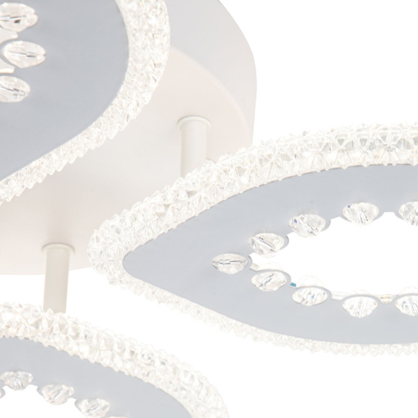 картинка Потолочная люстра Dew 10271/4 LED*72W White от магазина BTSvet