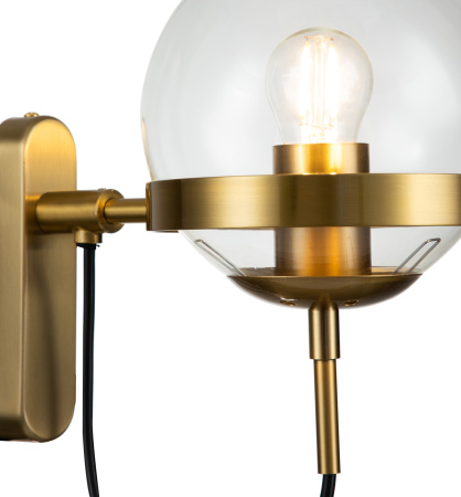 картинка Бра настенное Faccetta V000108 (13005/1W Bronze) от магазина BTSvet